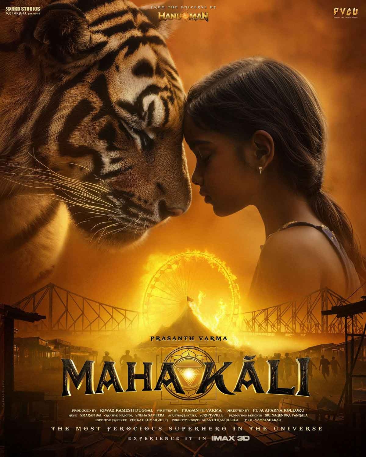 Prasanth Varma Unveils Mahakali: Indias First Female Superhero