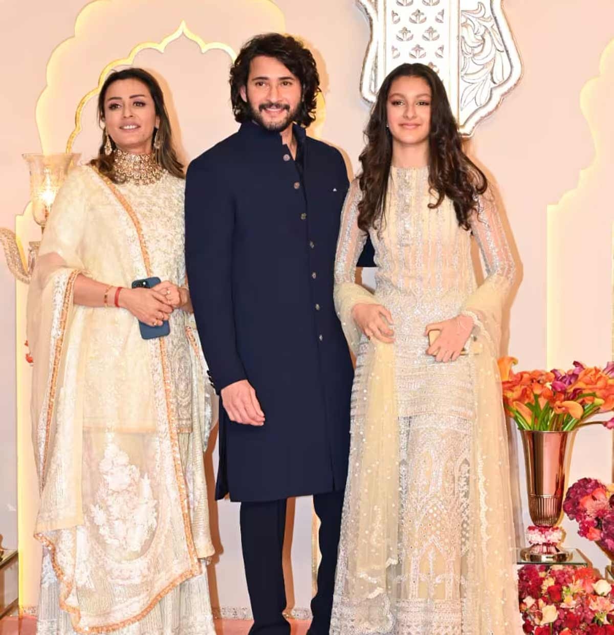 Celestial South Indian Stars Illuminate Anant Ambani-Radhika Merchants Grand Wedding Celebration