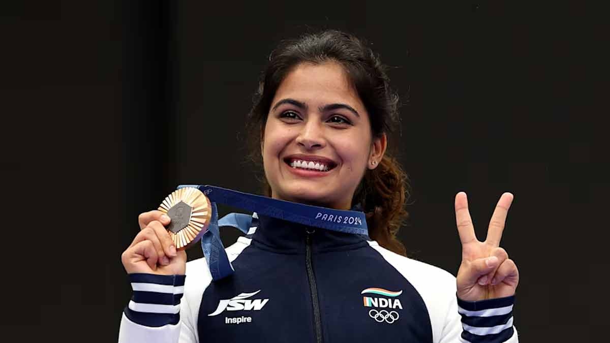 Manu Bhaker Makes History: India's First Olympic Shooting Medal for a Woman  - News - IndiaGlitz.com