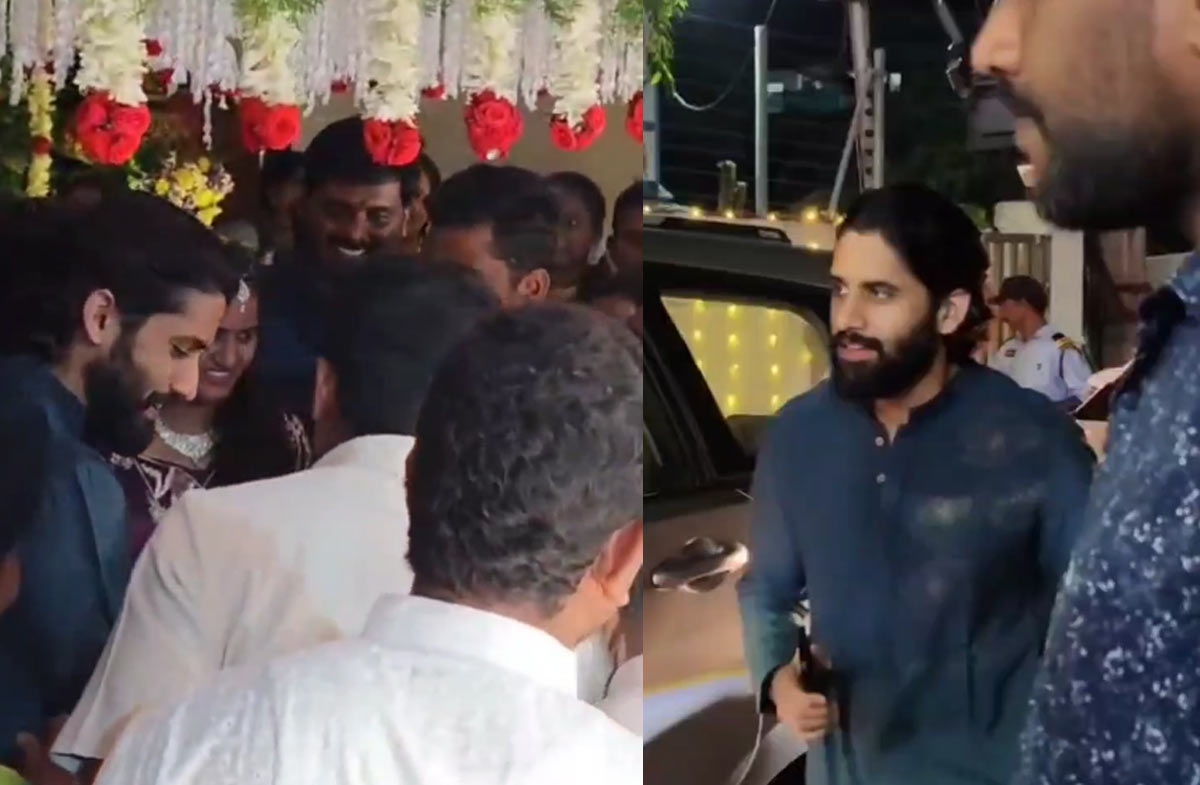 Naga Chaitanya surprises by attending his assistants wedding