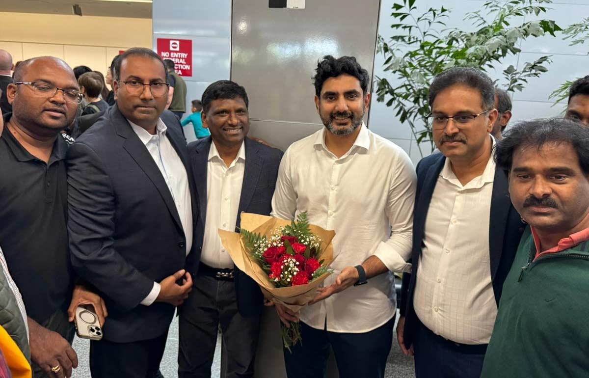 Unprecedented Welcome for Minister Lokesh in San Francisco