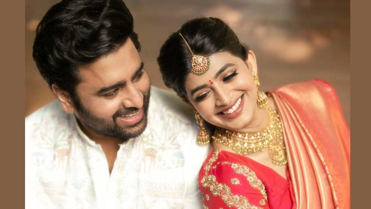 Nara Rohit and Siree Leela Engage in Hyderabad; Political Elite in Attendance