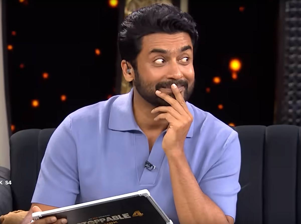 Unstoppable With NBK Promo: Suriya Ends Up in Tears