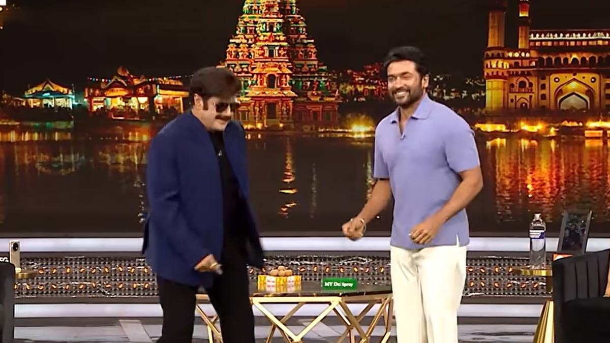 Unstoppable With NBK Promo: Suriya Ends Up in Tears