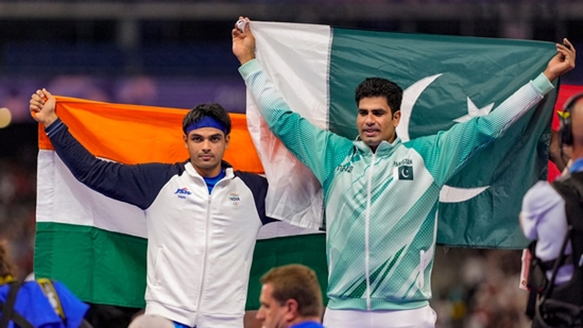 Neeraj Chopra Wins Silver as Pakistan's Arshad Nadeem Makes History at