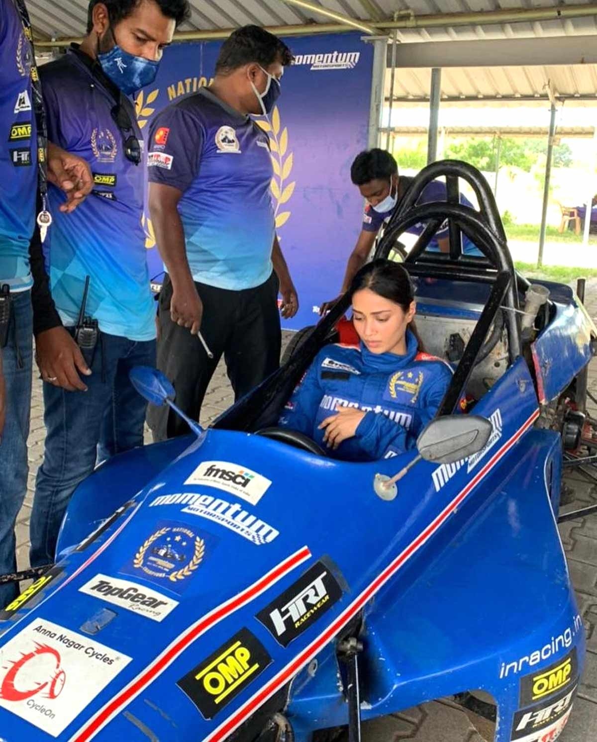Nivetha Pethuraj is thrilled on becoming certified racer