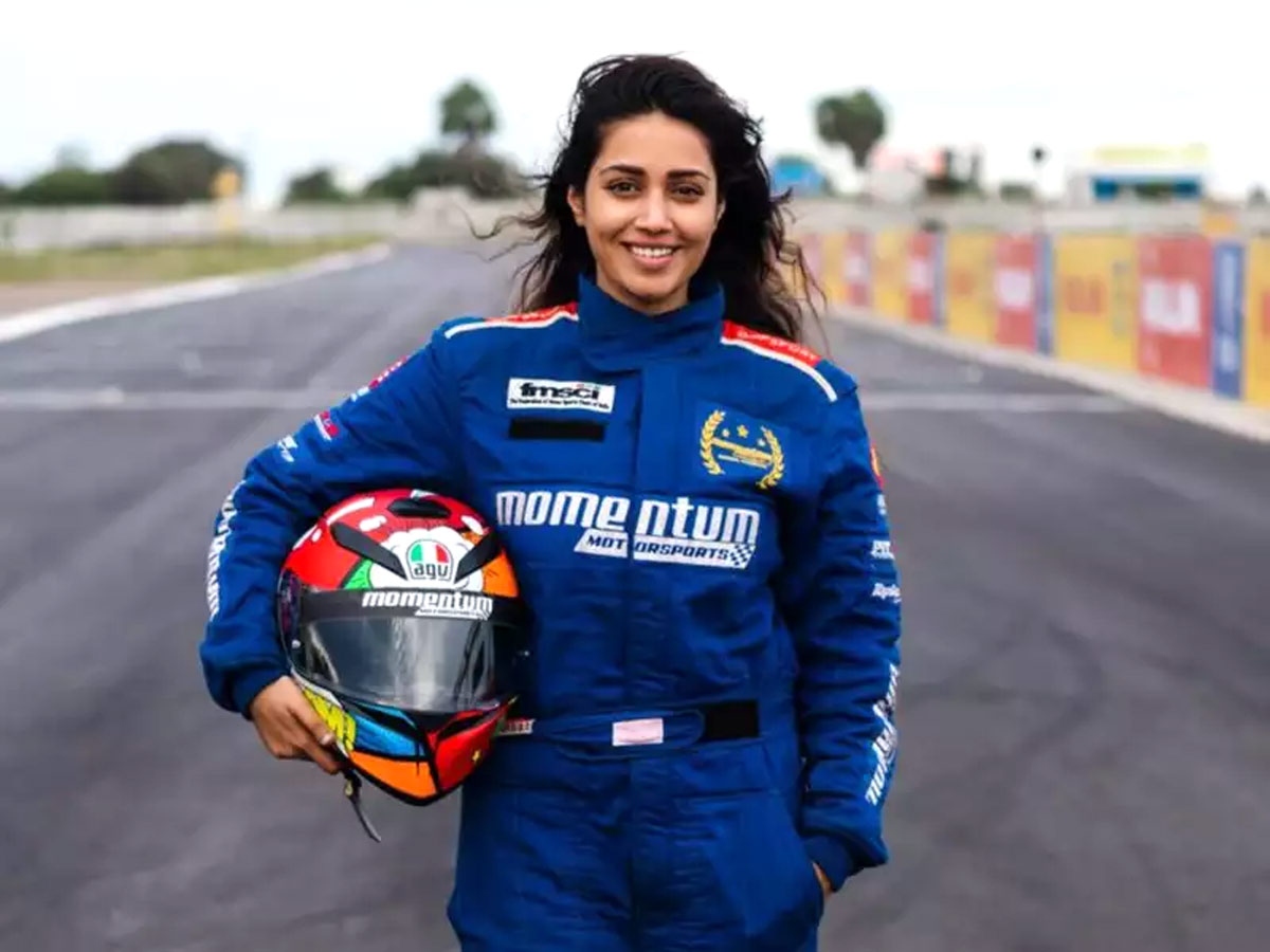 Nivetha Pethuraj is thrilled on becoming certified racer