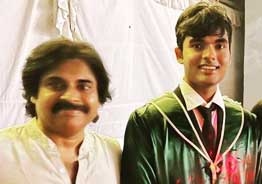 Pawan Kalyan is in great mood on Akira's graduation day