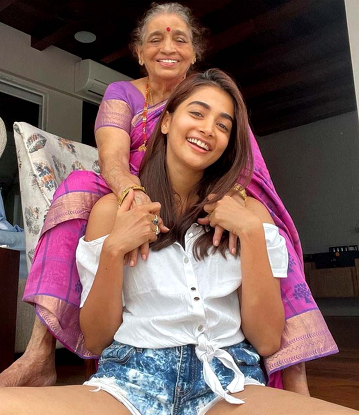 Pic Talk: Pooja Hegdes memorable time with grandmother