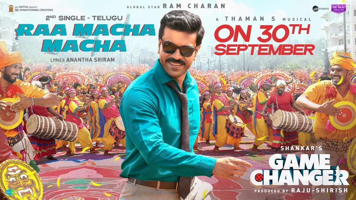 Game Changers Raa Macha Macha - A Cultural Extravaganza Ready to Ignite the Screens on Sep 30!