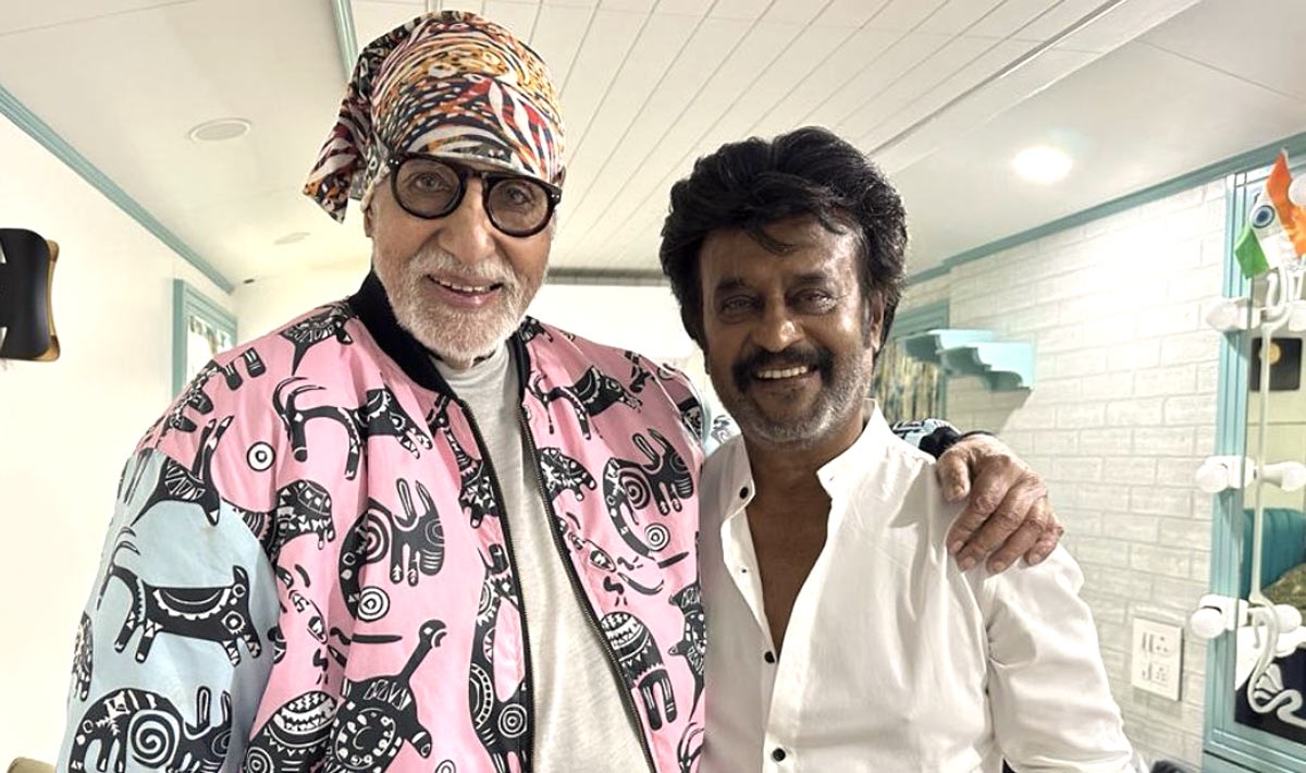 Rajinikanths heart thumping for Amitabh