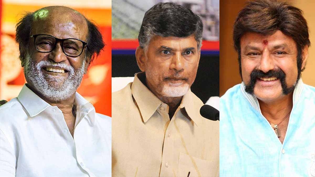 Rajinikanth to share dais with Chandrababu, Balakrishna