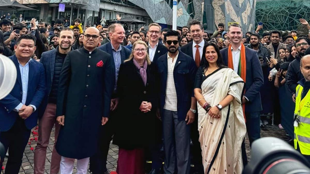 Ram Charan Unfurls Indian Tricolor at IFFM 2024