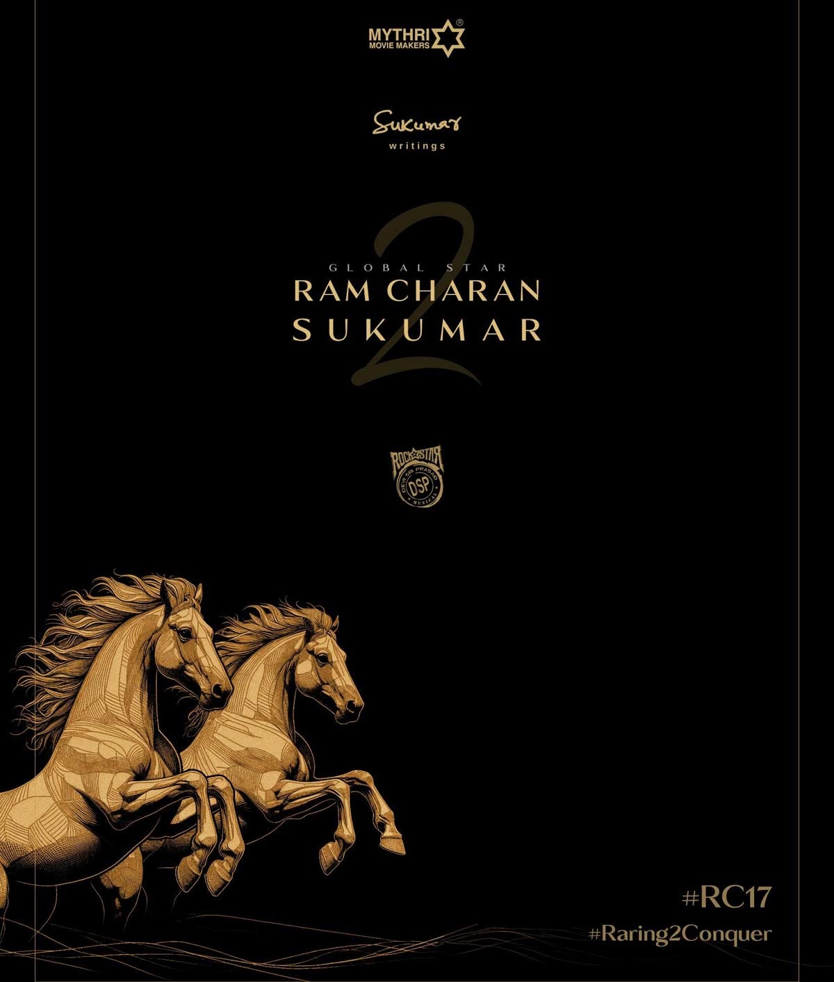 Global Star Ram Charans next with Sukumar announced as RC17
