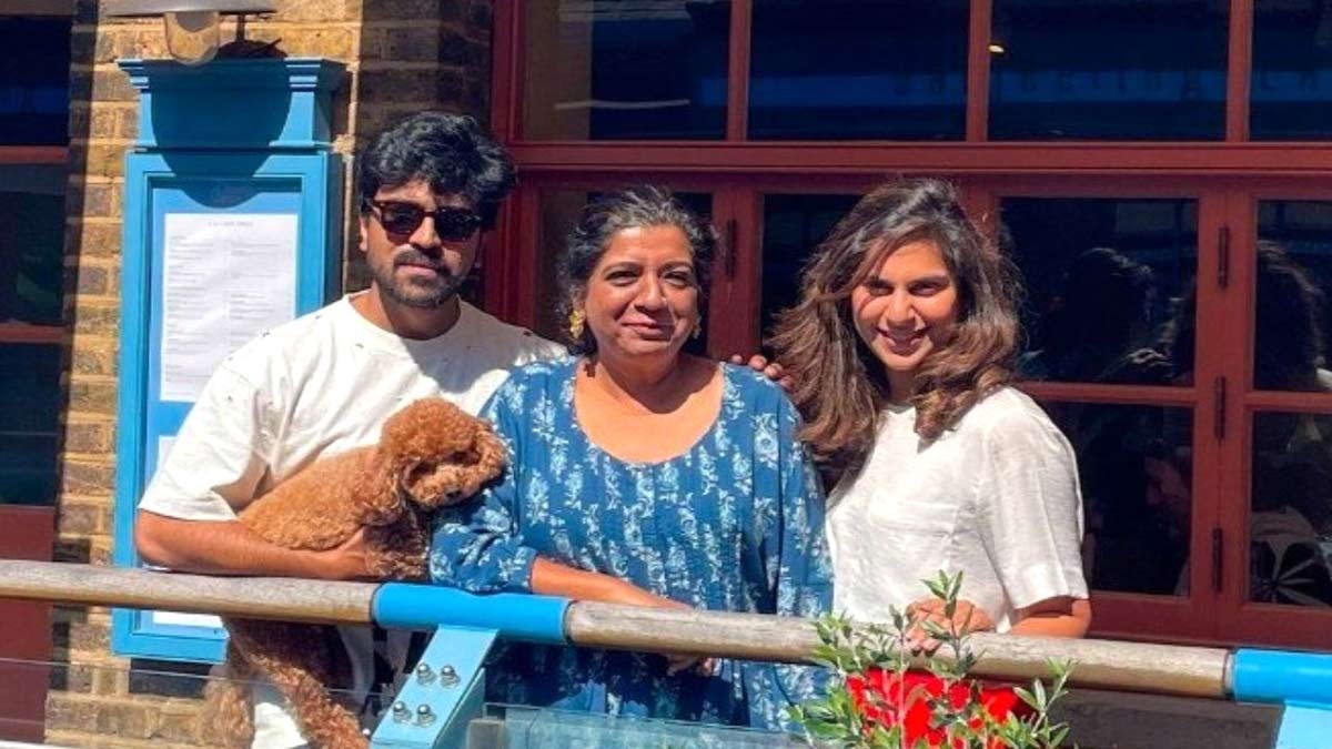 Ram Charan, Upasana satisfy tastebuds at Darjeeling Express, London