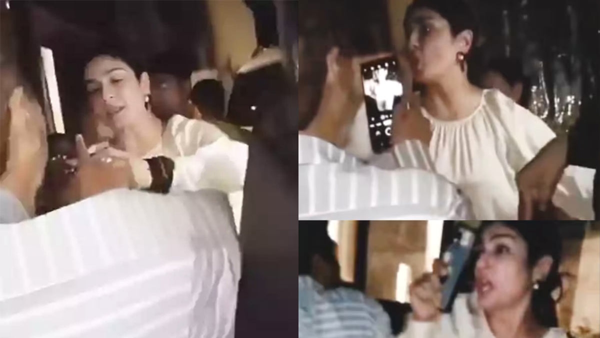 Did drunk Raveena Tandon hit the mob and create a ruckus?