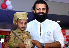 Sai Durga Tej Donates to Children, Participates in World Heart Day Event with Family