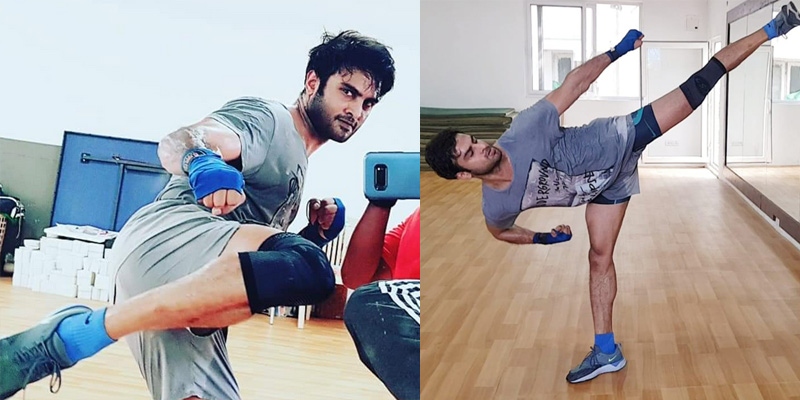 Sudheer Babu working out for 8 hours in gym