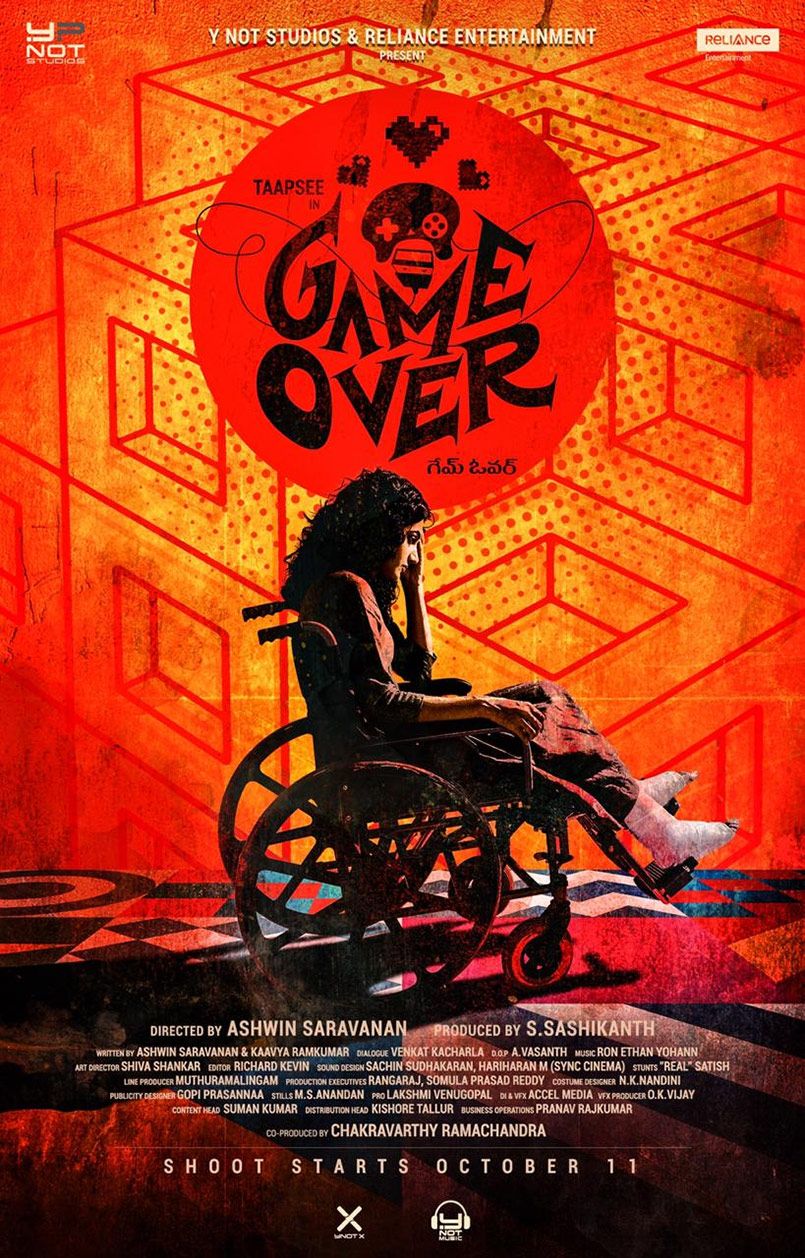 Taapsee new film titled Game Over