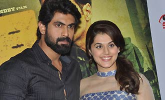 Rana And Taapsee Attend 'Baby' Press Meet In Hyd