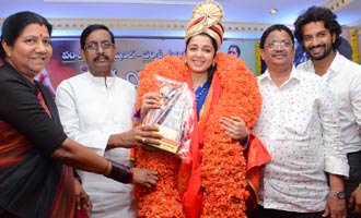 'Jyothi Lakshmi' team felicitated