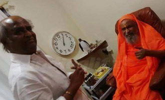 Rajinikanth visits Ashram in Coimbatore