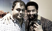 Thaman reveals the name of song sung by NTR
