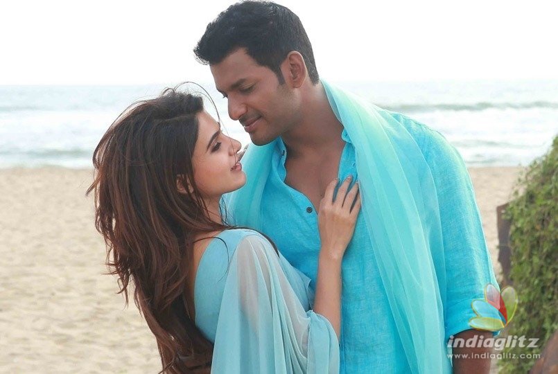 Abhimanyudu gets release time