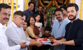 Akhil New Movie Launch