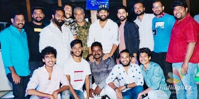 Pic Talk: Allu Arjun hosts bachelor party for employee