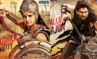 New posters : Allu Arjun and Anushka in 'Rudramadevi'