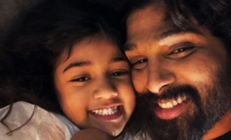 Allu Arjun shares the cutest video with his daughter on the occasion of International Daughters Day