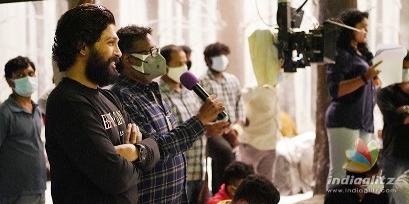 Pic Talk: Allu Arjun visits set of important movie with family
