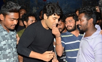 Allu Sirish @ Shanti Theater