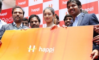 Anu Emmanuel Launches Happi Mobiles Store at Mahabubnagar