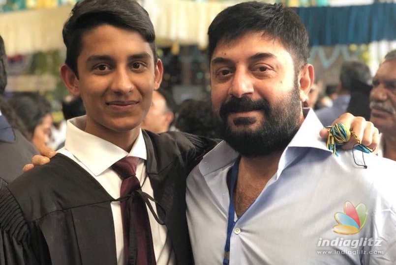 Arvind Swami is proud of his son