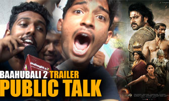 'Baahubali 2' Trailer Public Response At Theaters