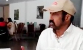 Video! Balakrishna jokes with a couple in a Turkey restaurant