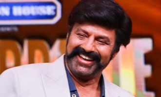 Balakrishna says 'I love you' to wife on 'Unstoppable'