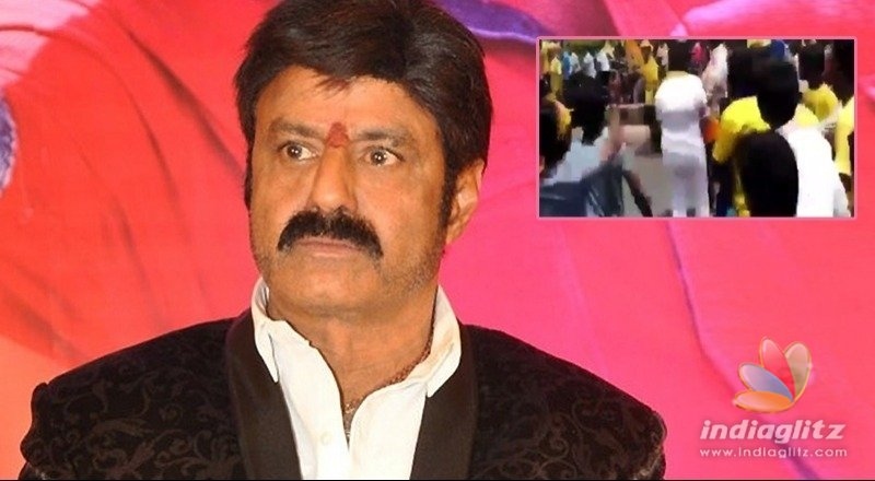 Balayya turns Dictator, mercilessly thrashes worker