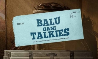 Aha Unveils 'Balu Gani Talkies': A Fresh Original Comedy Drama Set to Enchant Telugu Audiences