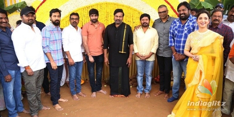 Megastar Bhola Shankar started .. Regular shooting from 15, cast and crew are the same