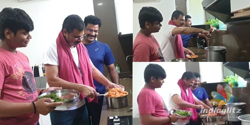 Natural Boyapati beats Chiranjeevi & top stars in the kitchen!