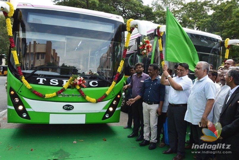 Electric buses kickstarted in Hyderabad