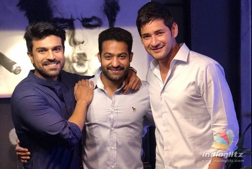 Mahesh, Charan, NTR in one raw, real pic