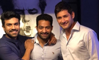 Mahesh, Charan, NTR in one raw, real pic