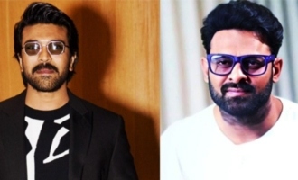 Global Star Ram Charan takes the challenge thrown by Rebel Star Prabhas; Intresting details inside
