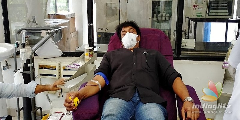 Donate blood to end shortage in COVID times: Chiranjeevi