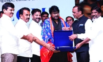 CM Revanth Reddy,TS government felicitate Padma Vibhushan Chiranjeevi,Padma award winners