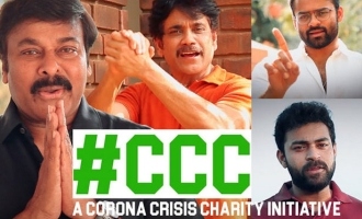 Chiru, Nag, two other Mega heroes feature in awareness song